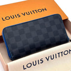 Louis Vuitton Damier Graphite Portefeuille Vasco Zip Around Wallet — view 2