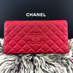 Chanel Wallet Quilted Diamond Coco Flap Caviar