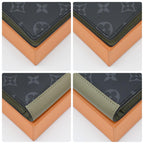 Louis Vuitton Eclipse Portefeuille Brazza Wallet Khaki — view 7