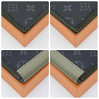 Louis Vuitton Eclipse Portefeuille Brazza Wallet Khaki — view 8