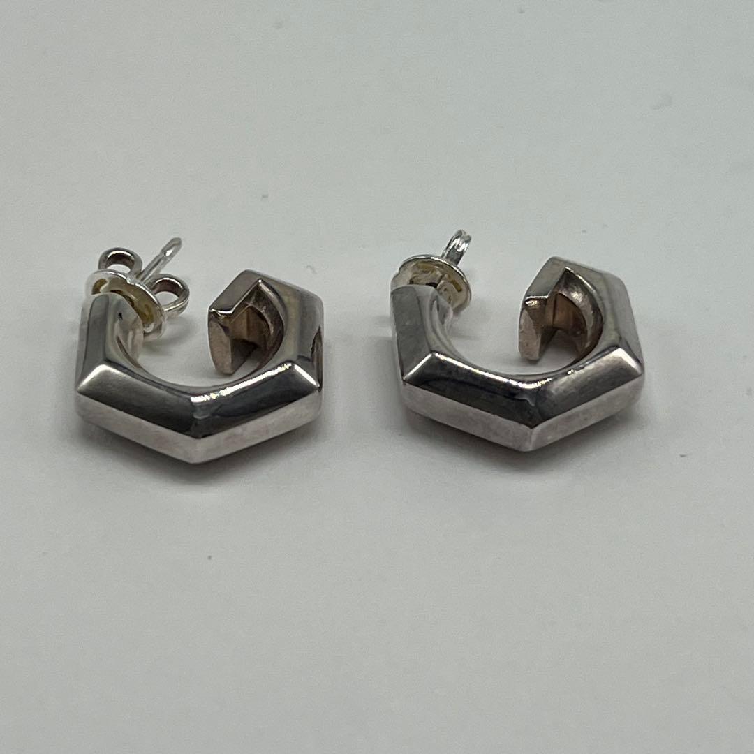 Gucci G Motif Hoop Earrings 925 Sterling Silver — view 5