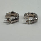 Gucci G Motif Hoop Earrings 925 Sterling Silver — view 6