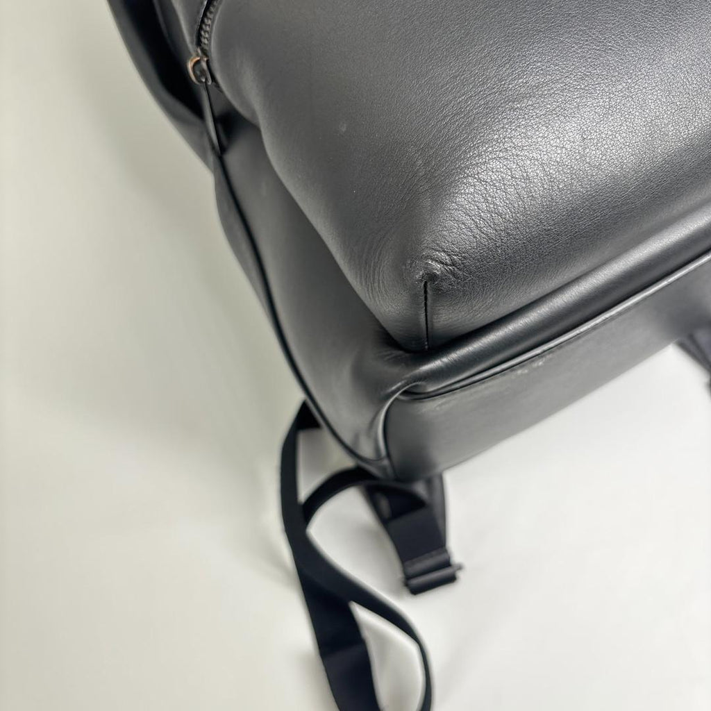 Bottega Veneta Super Leather Backpack Black — view 7