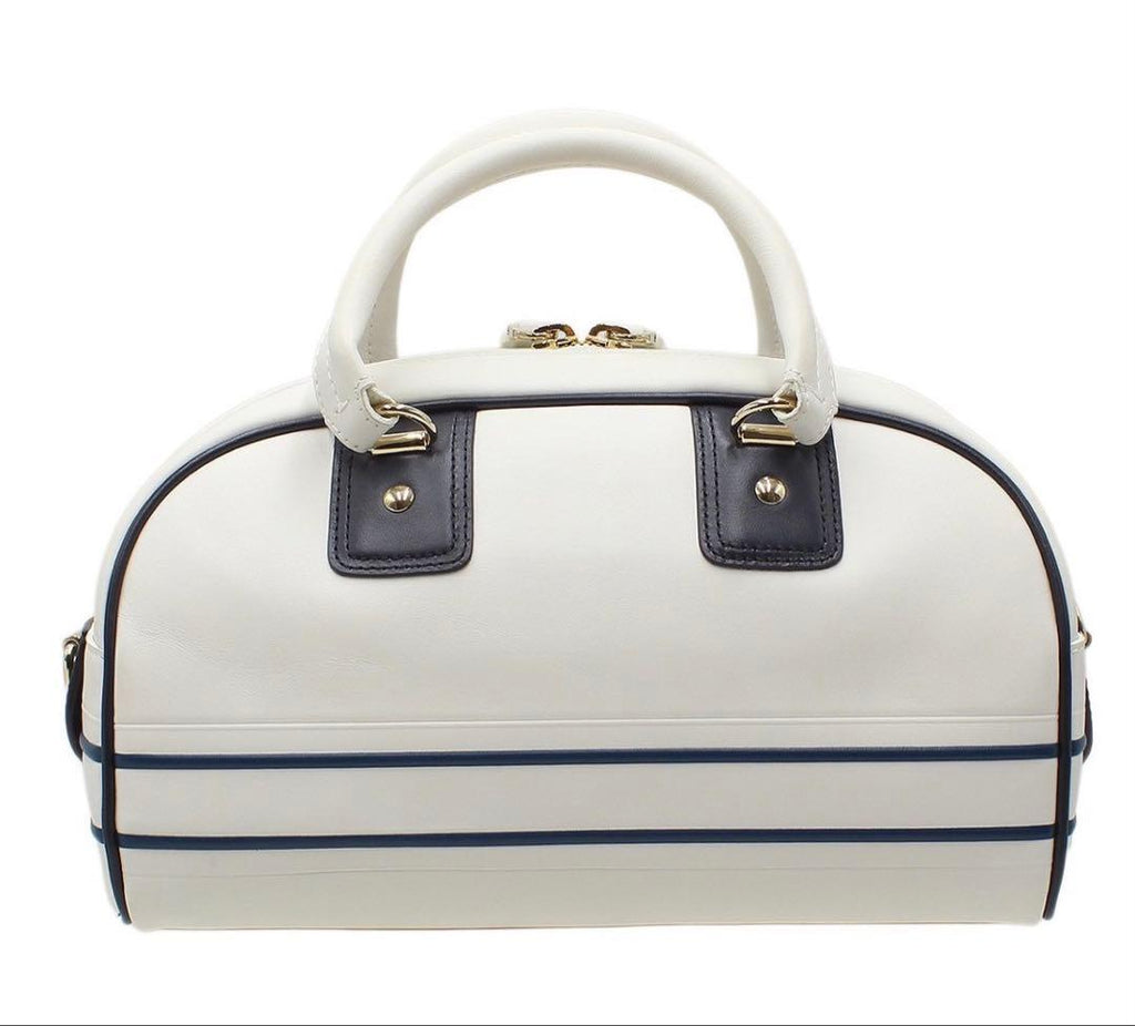Dior Vibe Small Bow Sling Bag : White Navy