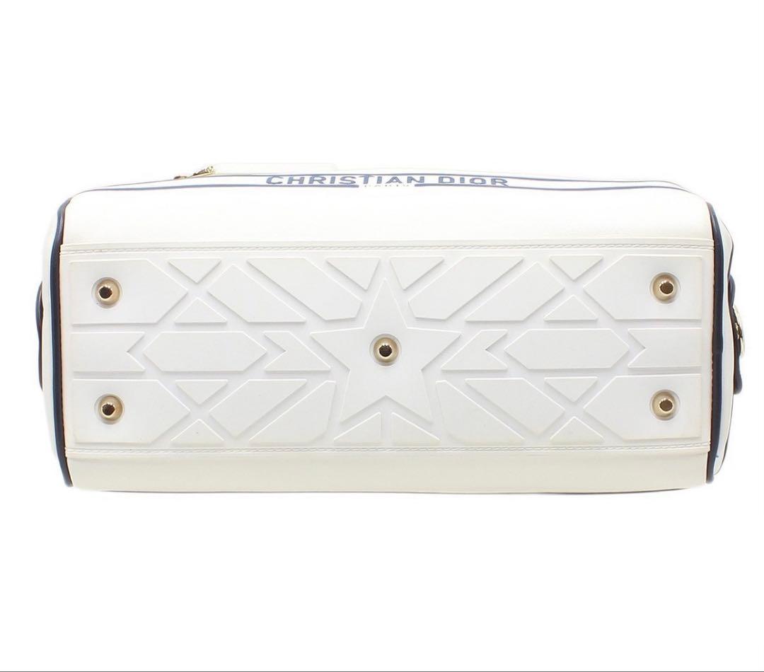Dior Vibe Small Bow Sling Bag : White Navy