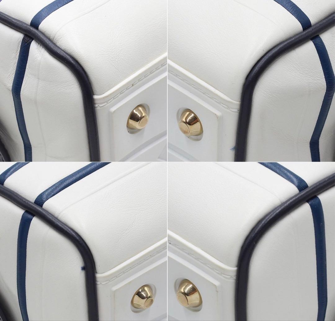 Dior Vibe Small Bow Sling Bag : White Navy