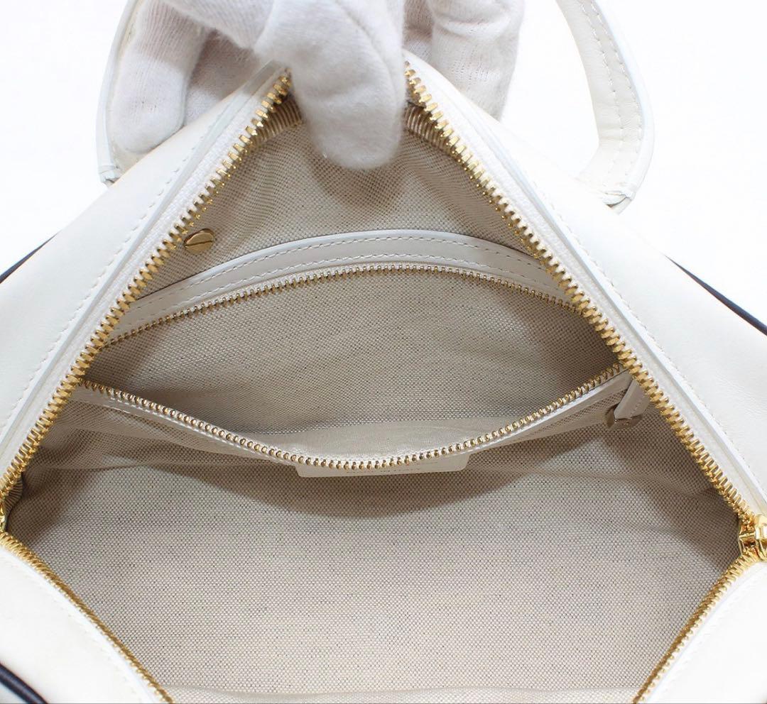 Dior Vibe Small Bow Sling Bag : White Navy