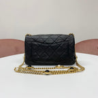 Chanel Quilted Lambskin Turnlock CC Logo Shoulder — view 3