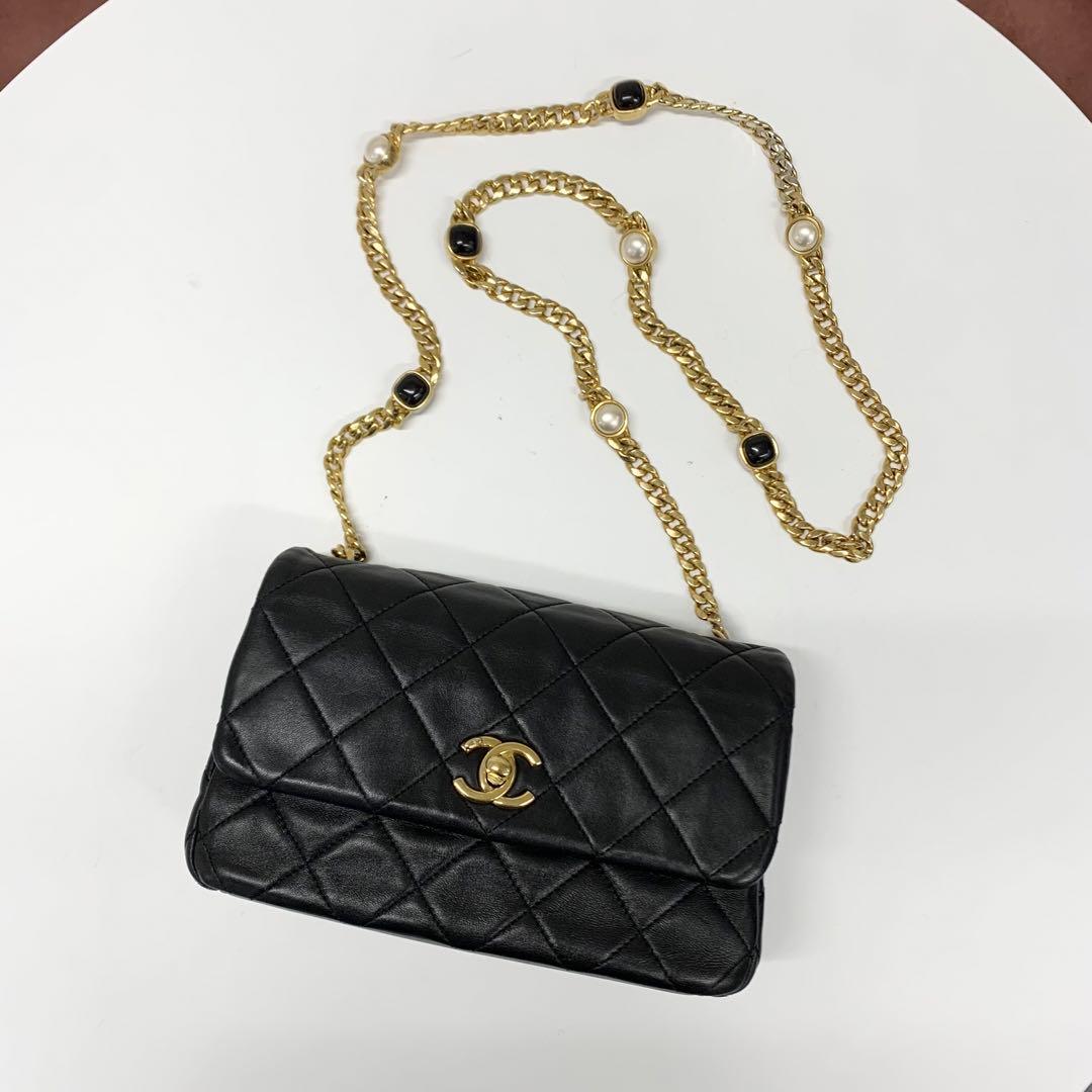Chanel Quilted Lambskin Turnlock CC Logo Shoulder — view 5