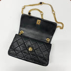 Chanel Quilted Lambskin Turnlock CC Logo Shoulder — view 6