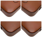 Celine Leather Triomphe Logo Shoulder Hand Bag Brown — view 6
