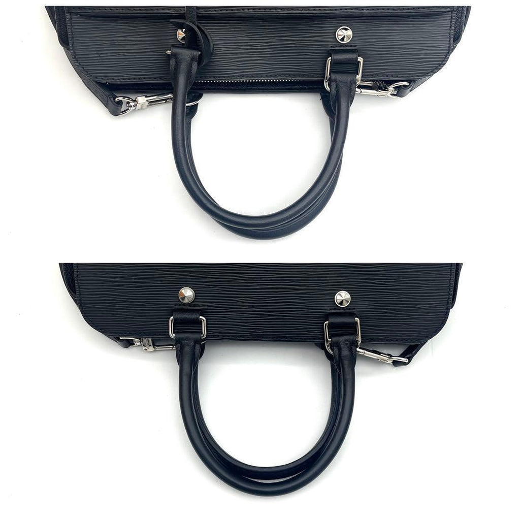 Louis Vuitton Epi Vaneau MM Noir Black Shoulder Handbag — view 7