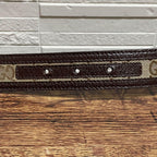 Gucci GG Interlocking G Buckle Belt Canvas Leather — view 8