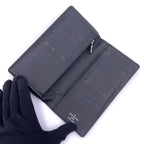 Louis Vuitton Damier Graphite Portefeuille Brazza Limited Black Wallet — view 3