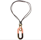Hermes Buffalo Horn Lacquer Necklace — view 2