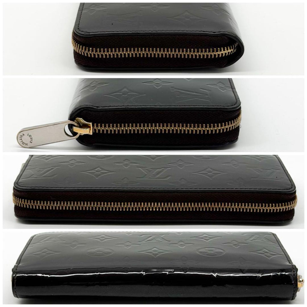 Louis Vuitton Zippy Wallet Amarante Vernis Monogram — view 4