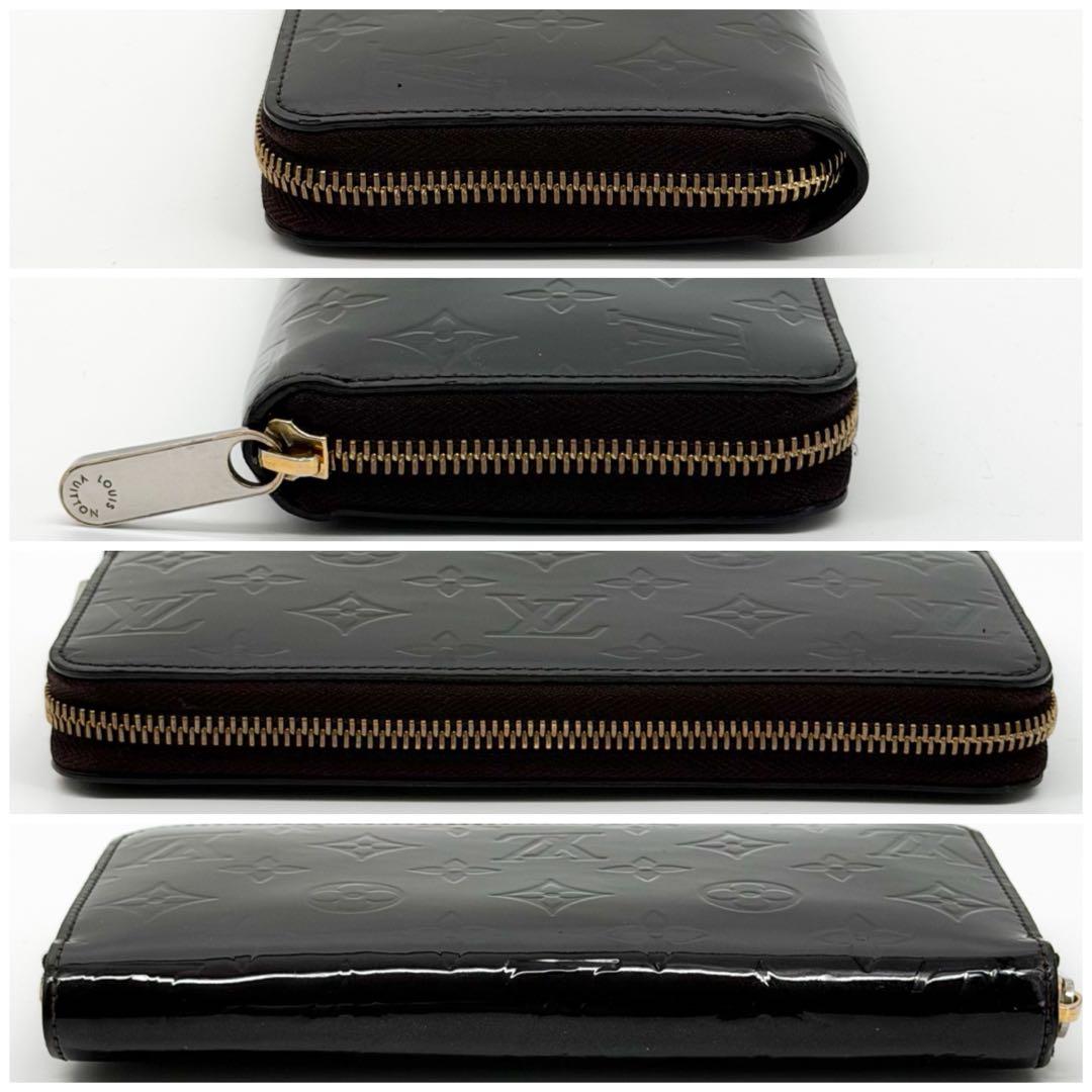 Louis Vuitton Zippy Wallet Amarante Vernis Monogram — view 4