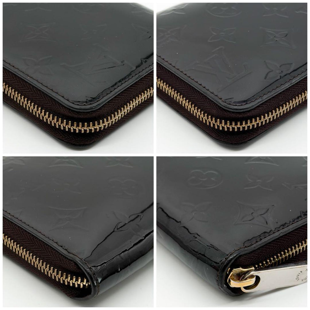 Louis Vuitton Zippy Wallet Amarante Vernis Monogram — view 5