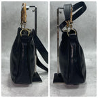 Gucci Shoulder Bag 2-Way Bamboo Black Leather — view 7