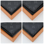 Louis Vuitton Eclipse Portefeuille Marco Bifold Wallet Black — view 8