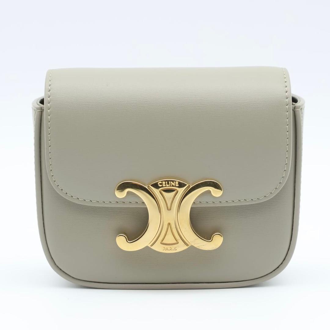 Celine Mini Claude Shoulder Bag Triomphe — view 3