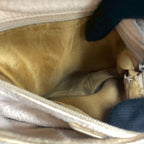 Gucci GG Shoulder Bag Brown Beige Leather Logo — view 6