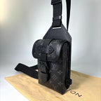 Louis Vuitton IC Monogram Eclipse Saumur Sling — view 2