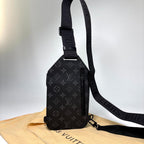 Louis Vuitton IC Monogram Eclipse Saumur Sling — view 5