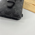 Louis Vuitton IC Monogram Eclipse Saumur Sling — view 8