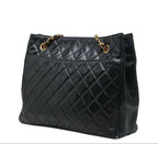 Chanel Quilted Chain Tote Shoulder — view 2