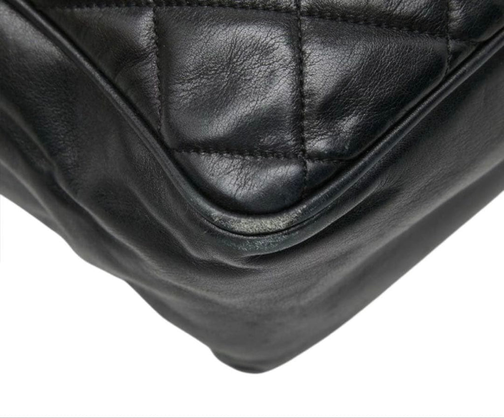 Chanel Quilted Chain Tote Shoulder — view 7