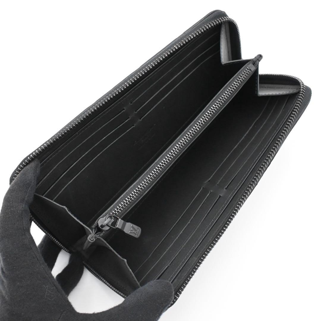 Louis Vuitton Monogram Shadow Horizontal Wallet Black — view 3