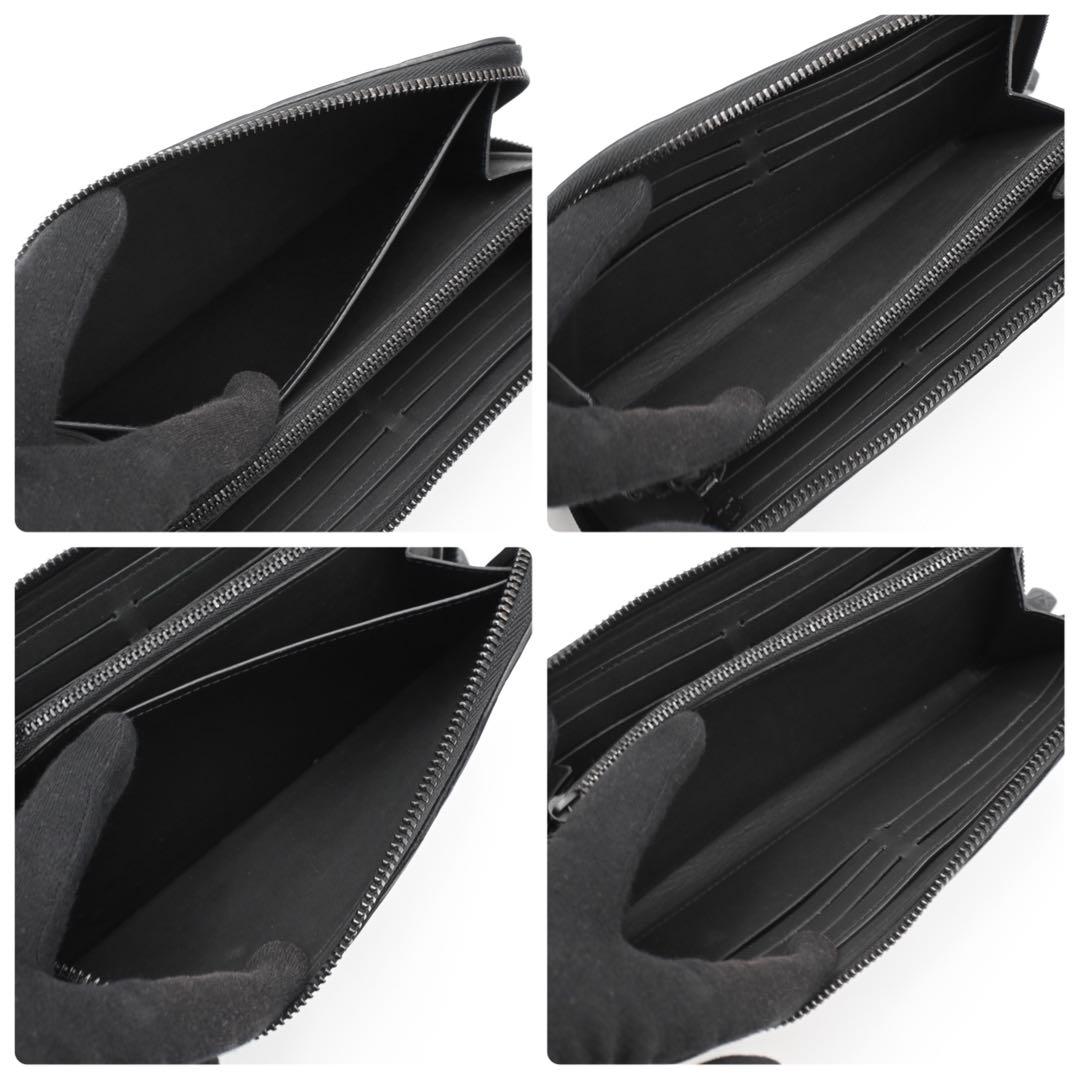Louis Vuitton Monogram Shadow Horizontal Wallet Black — view 5
