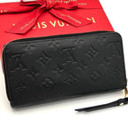 Louis Vuitton Zippy Wallet Monogram Empreinte Black — view 2