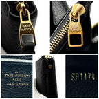 Louis Vuitton Zippy Wallet Monogram Empreinte Black — view 9