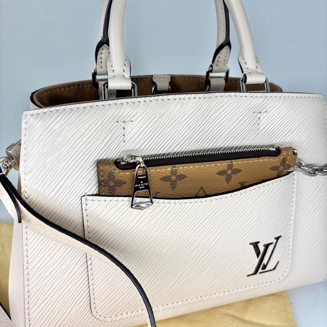 Louis Vuitton IC Epi Marelle Tote Bag BB Handle Beige — view 7