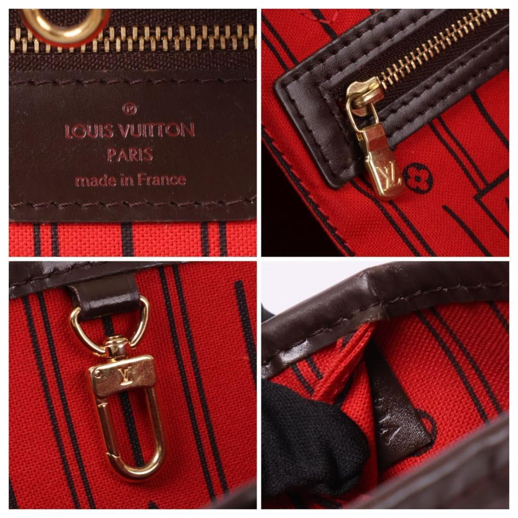 Louis Vuitton Neverfull PM Damier Ebene Tote — view 7