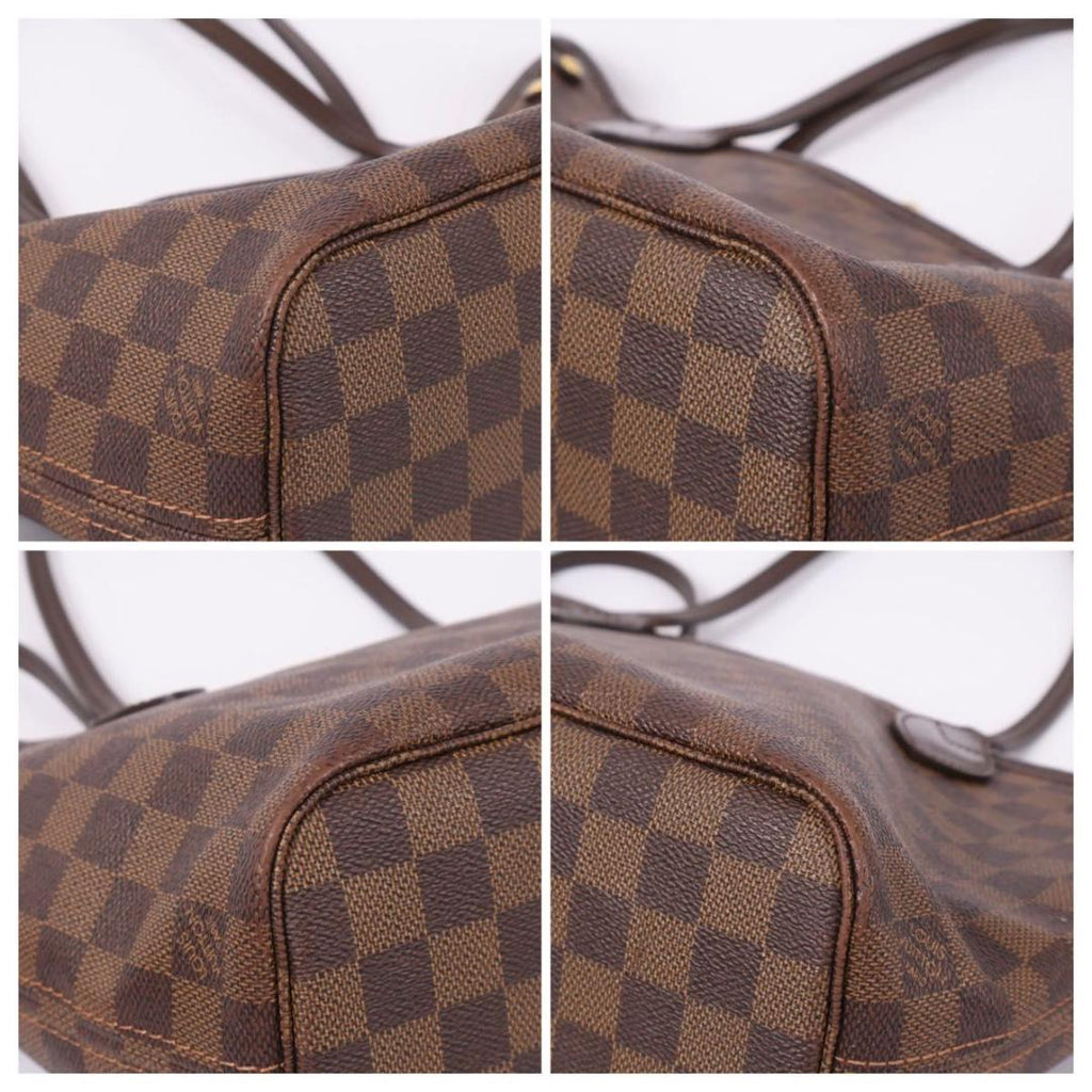 Louis Vuitton Neverfull PM Damier Ebene Tote — view 8