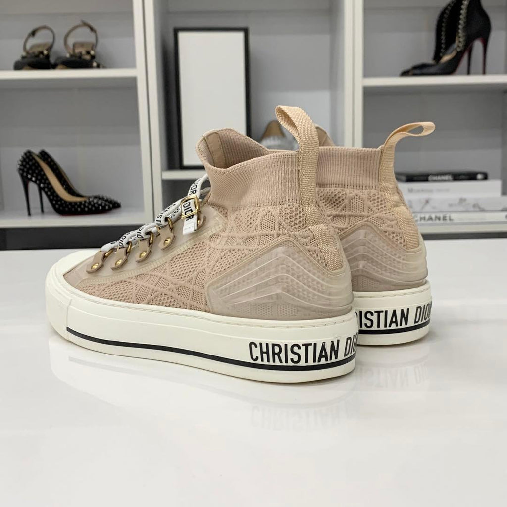 Dior Walk'n' Logo High Cut Sneakers — view 5