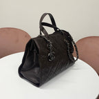 Chanel Quilted Caviar Leather 2-Way Handbag — view 3
