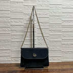 Dior Trotter Canvas Leather Chain Shoulder Bag Logo — view 3