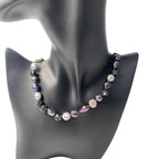 Dior Rose Pearl Freshwater Necklace Pendant Choker — view 2