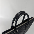 Louis Vuitton Damier Graphite Anton Tote Bag Black — view 6