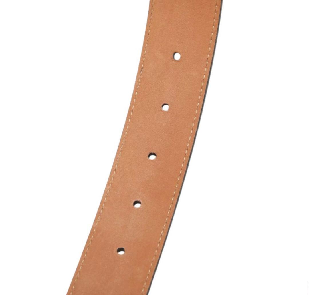 Fendi Zucca FF Logo Plain Belt — view 5