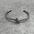Celine Knot Extra Thin Bracelet Bangle Brass