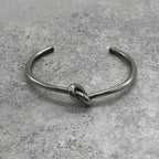 Celine Knot Extra Thin Bracelet Bangle Brass