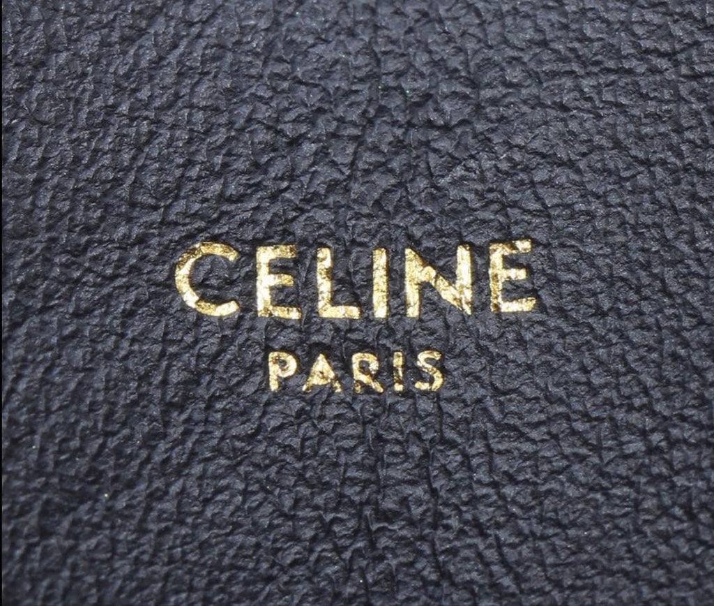 Celine Cru Octagonal Leather Bangle Bracelet — view 5
