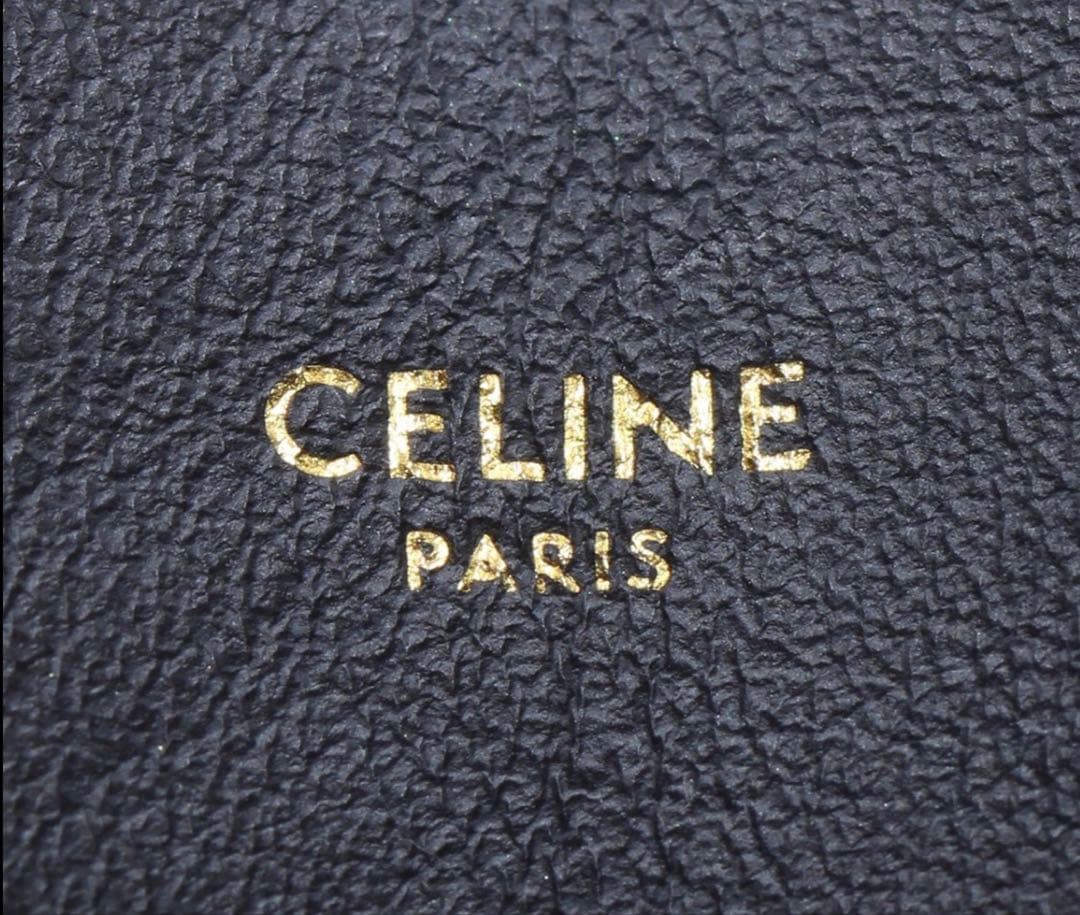 Celine Cru Octagonal Leather Bangle Bracelet — view 5