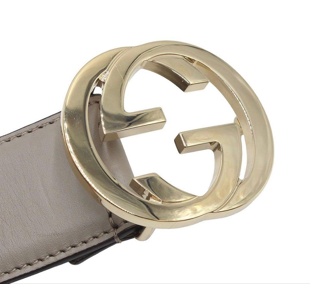 Gucci Interlocking G Leather Belt 85/34 — view 4