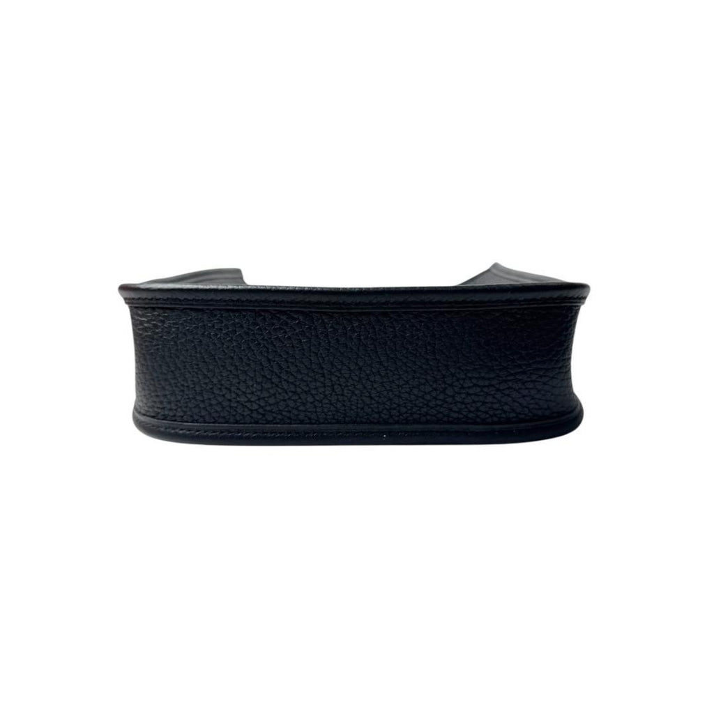 Hermes Evelyne TPM Black Gold Shoulder Bag — view 6
